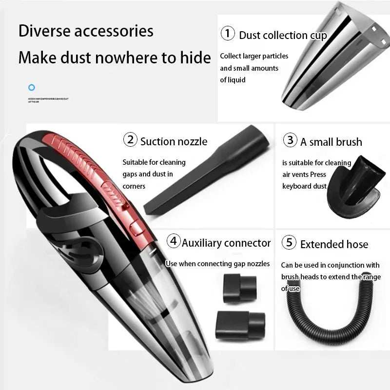Portable Wireless Handheld Vacuum