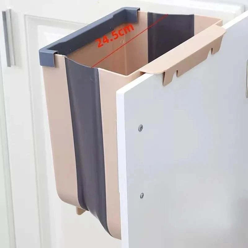 wall mounted trash can