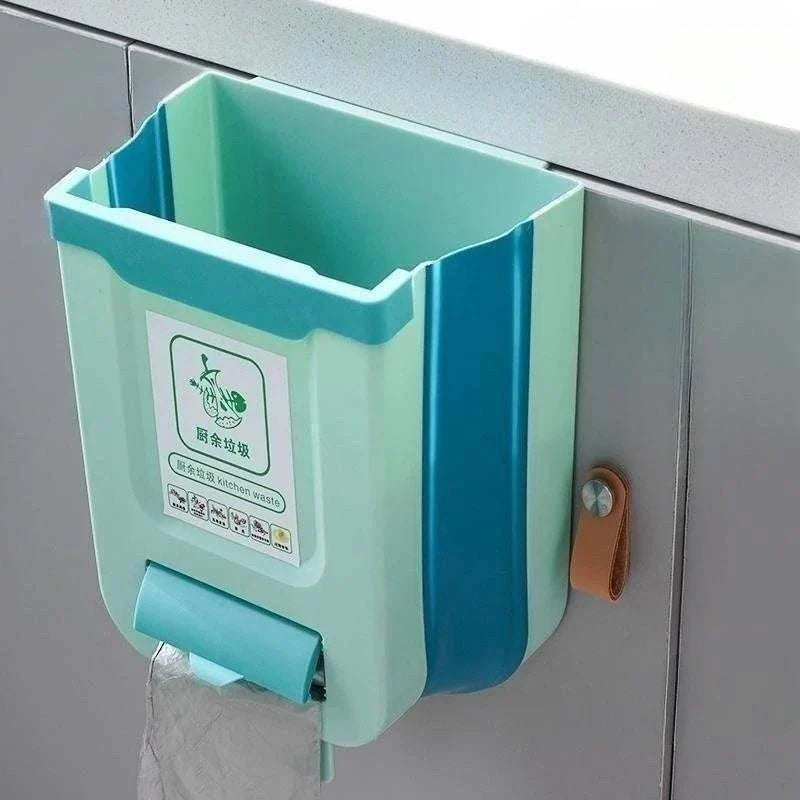 wall mounted trash can